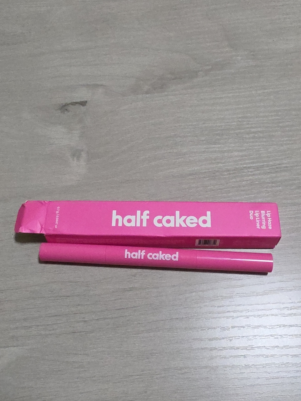 Half Caked Blurring Lip Haze Lip Liner Duo 0.7g In Pink Haze